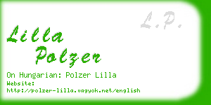 lilla polzer business card